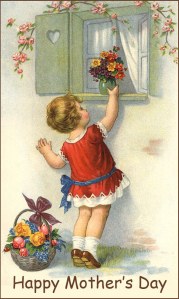 public domain image - vintage Mother's Day sentiment